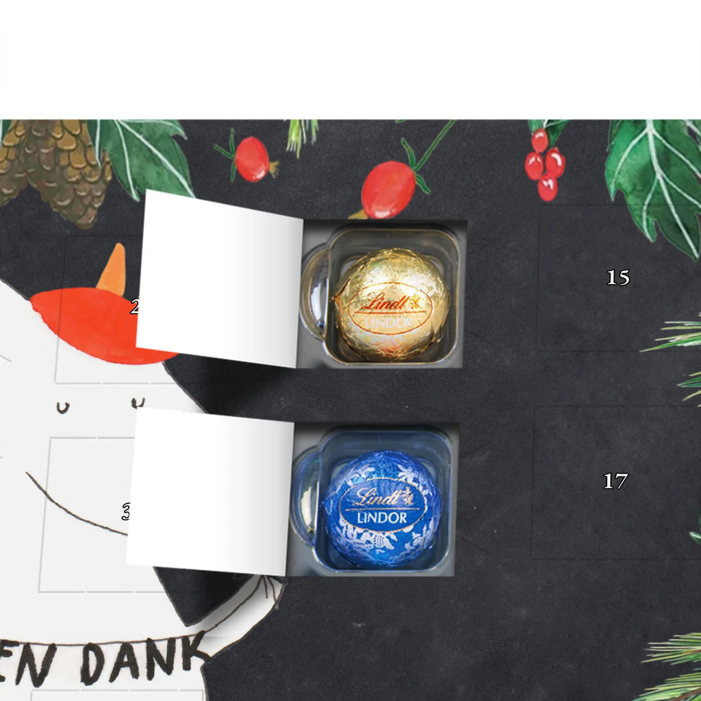 Chocolate advent calendar unicorn Thank you very much Thank you present, thank you gift, thanks, thank you