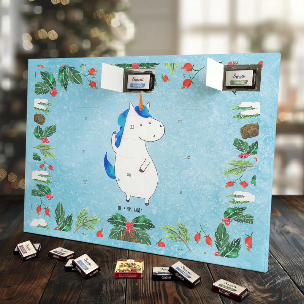 Chocolate advent calendar unicorn Man man, best friend, pretty, best, girlfriend present, girlfriend gift