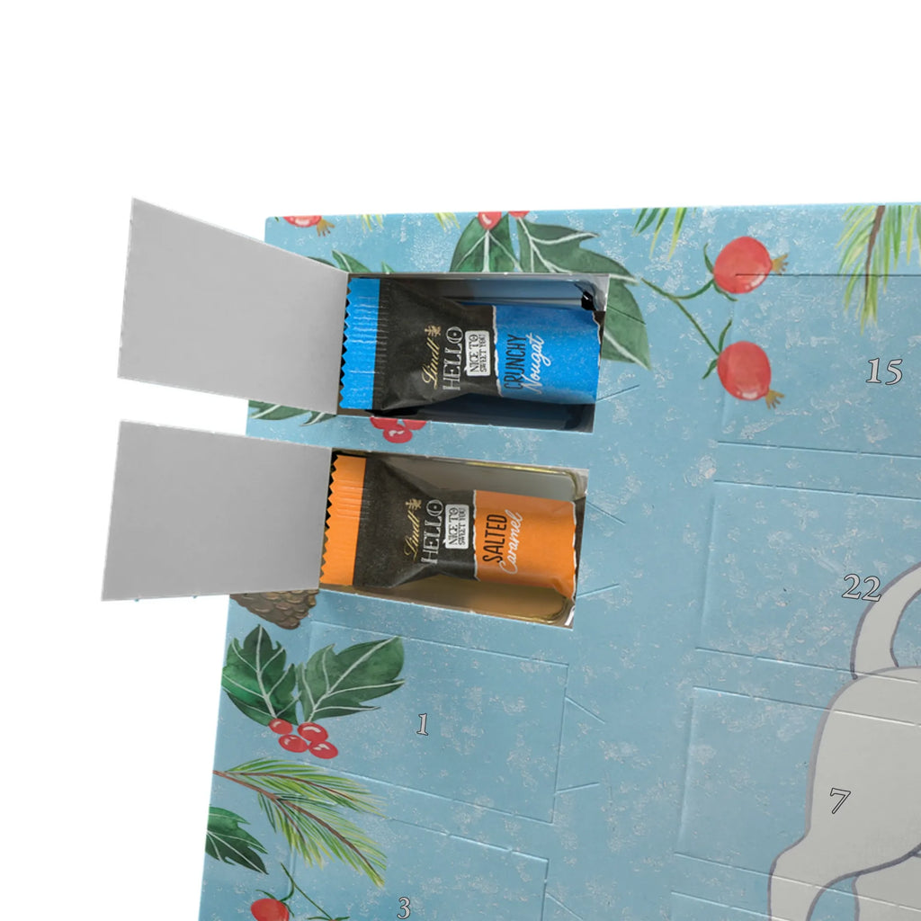 Chocolate advent calendar Bull Terrier Moment puppy, dog owner, purebred dog, dog breed, giving, animal lover, gift