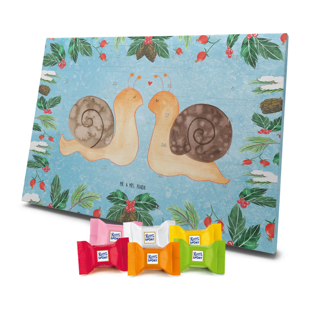 Chocolate advent calendar Snails in love Loving, Marriage, Proposal of marriage, anniversary gift, Together, Love gift, gift for her, gift for him, Two