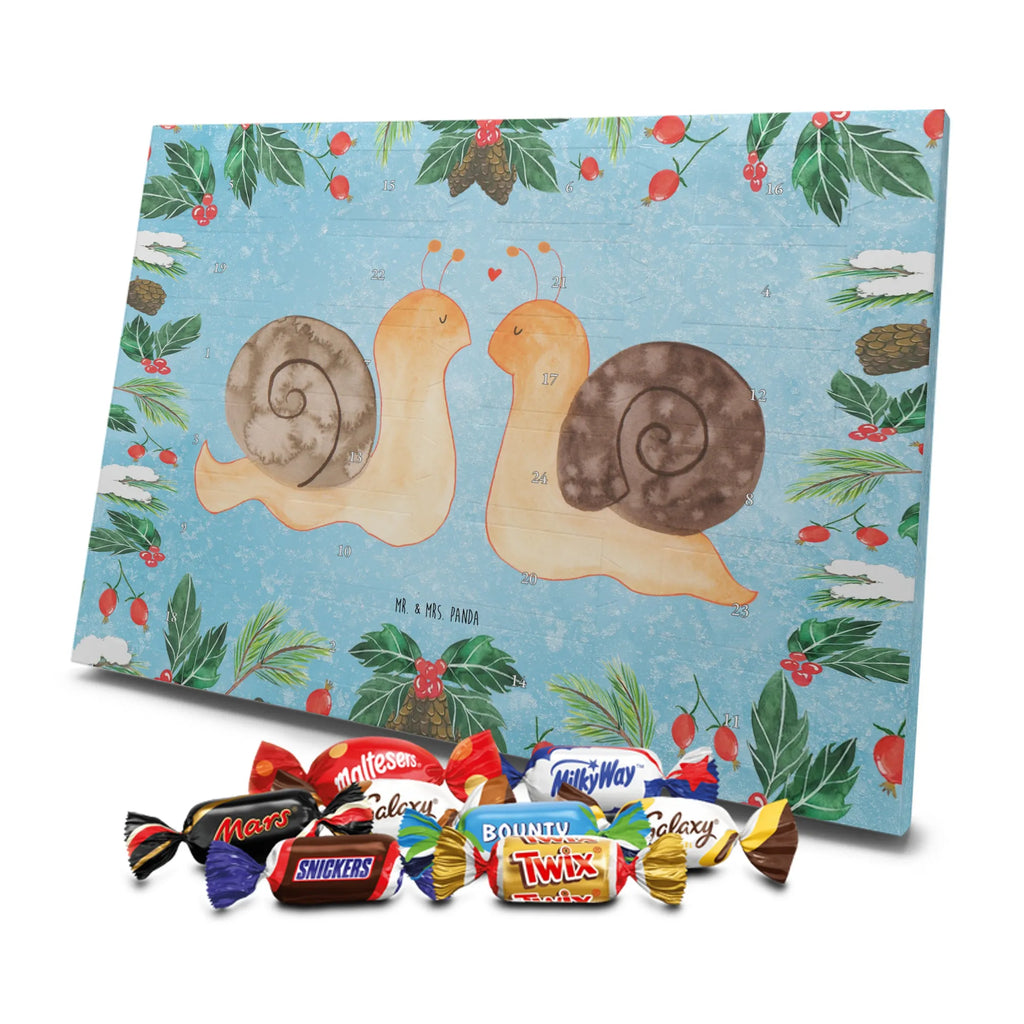 Chocolate advent calendar Snails in love Loving, Marriage, Proposal of marriage, anniversary gift, Together, Love gift, gift for her, gift for him, Two