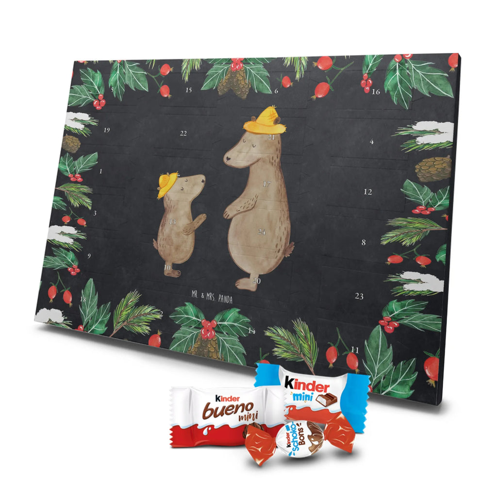 Chocolate advent calendar Bears with hats Father's Day, Mother's Day, favourite person, child, father-son, son, father, role model, children, father's day, sons
