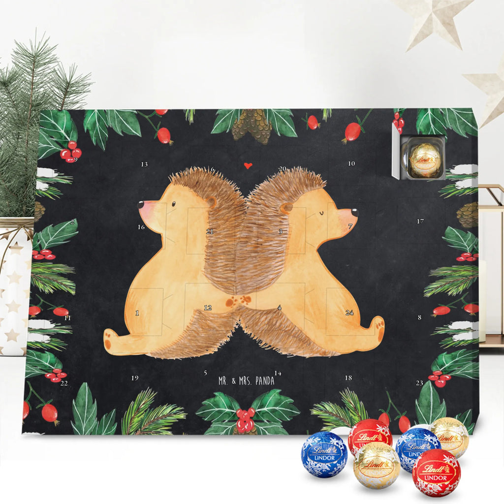 Chocolate advent calendar Hedgehogs holding hands Loving, Marriage, Proposal of marriage, anniversary gift, Together, Love gift, gift for her, gift for him, Two, togetherness, wedding, love message, love gift, proof of love, anniversary, favourite person, great love, gift for two, hedgehog love