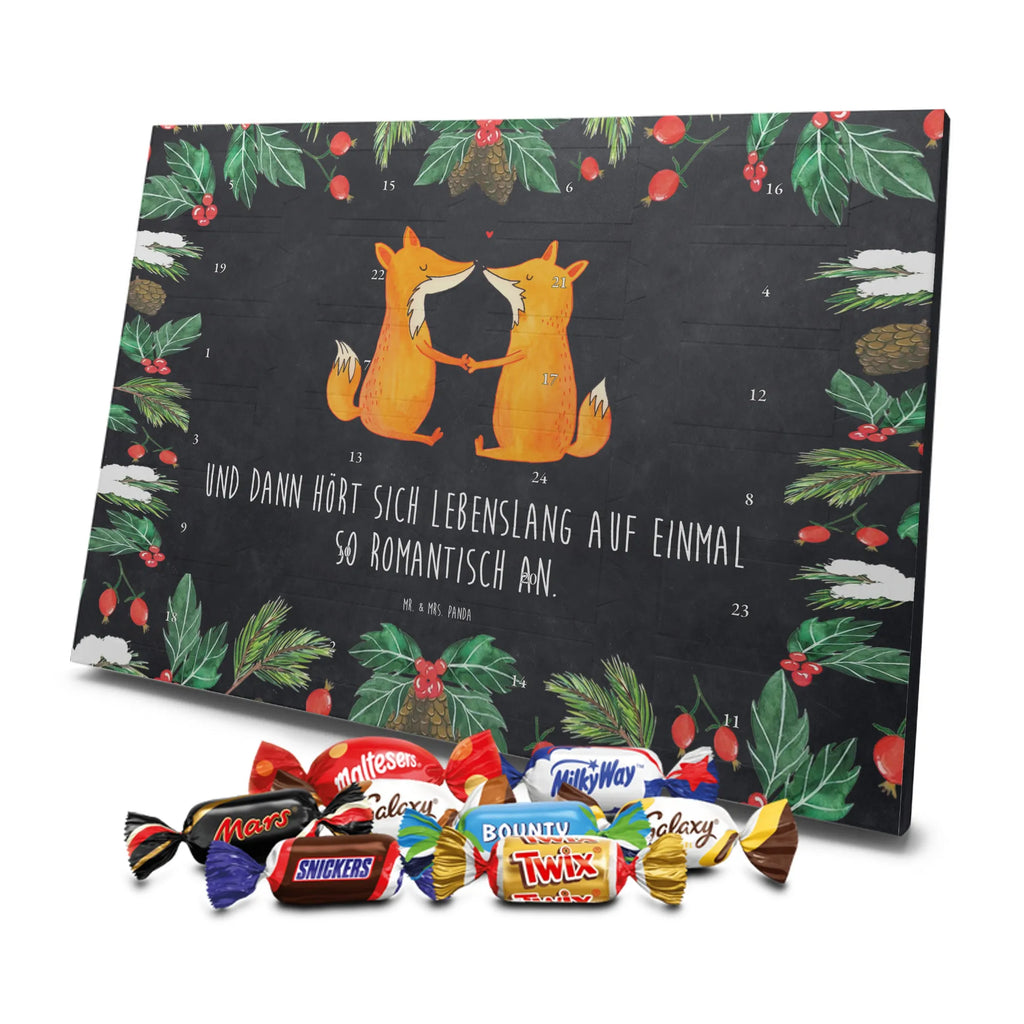 Chocolate advent calendar foxes Love forest wildlife, clever as a fox, foxes, animal lover, fiancée, proof of love, marriage, wife, lovers, husband, boyfriend, couple, girlfriend