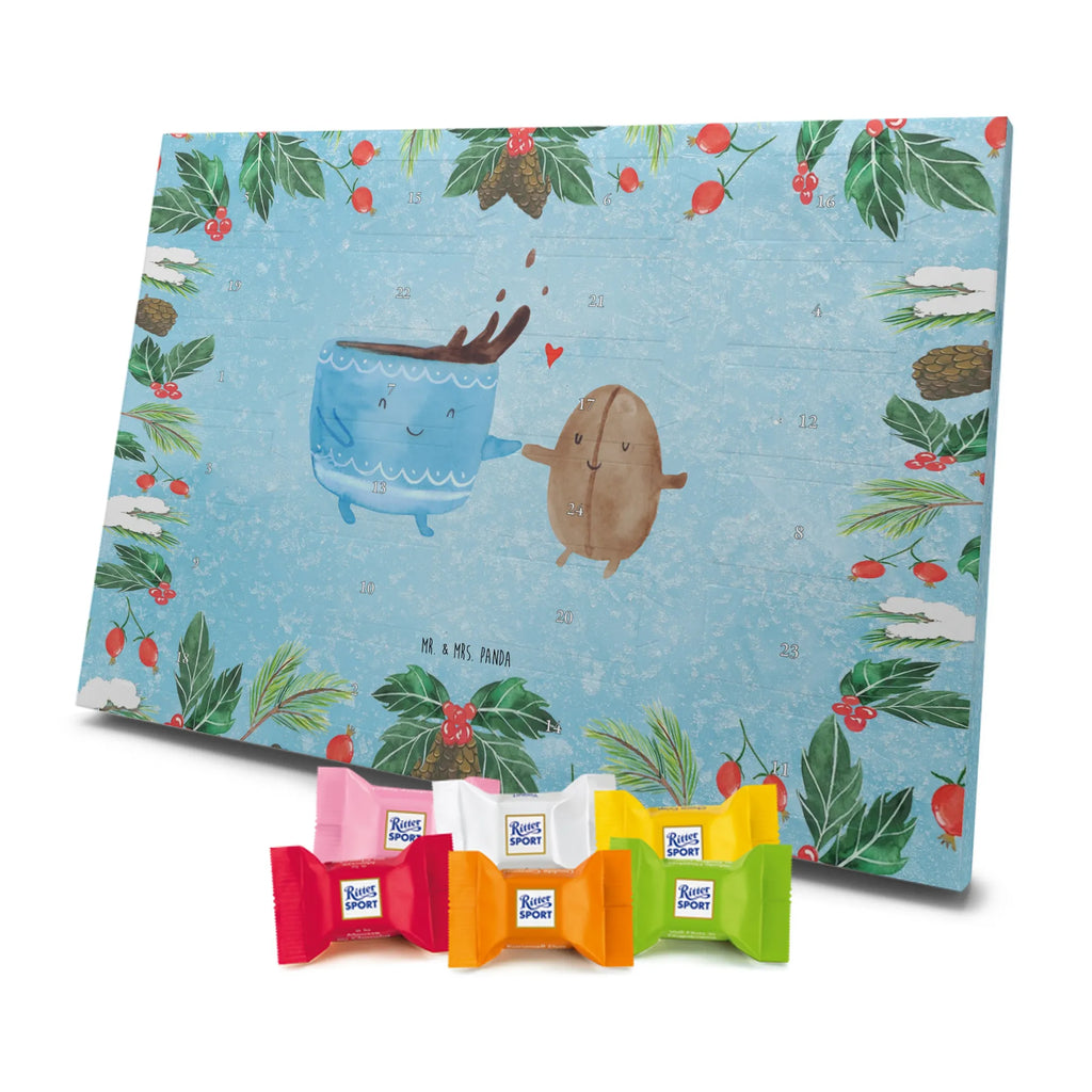 Chocolate advent calendar Coffee Bean gift ideas, gifts, small animals, good mood, cute, funny sayings, cute animal motives, hand drawn, special gifts, card, animal lover, pleasure, coffee bean, satisfaction