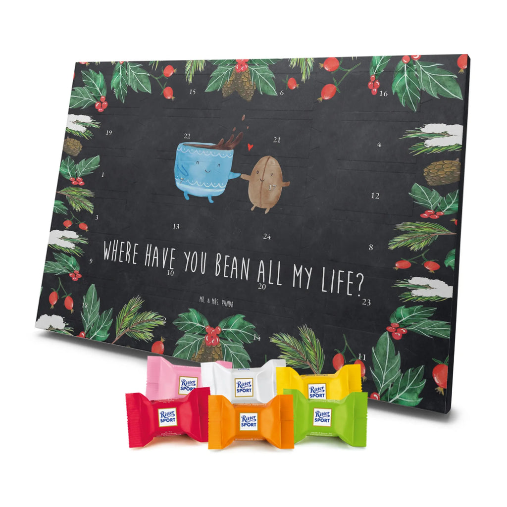 Chocolate advent calendar Coffee Bean gift ideas, gifts, small animals, good mood, cute, funny sayings, cute animal motives, hand drawn, special gifts, card, animal lover, pleasure, coffee bean, satisfaction