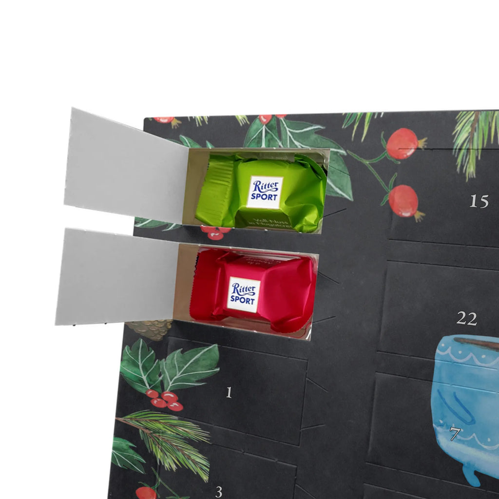 Chocolate advent calendar Coffee Bean gift ideas, gifts, small animals, good mood, cute, funny sayings, cute animal motives, hand drawn, special gifts, card, animal lover, pleasure, coffee bean, satisfaction