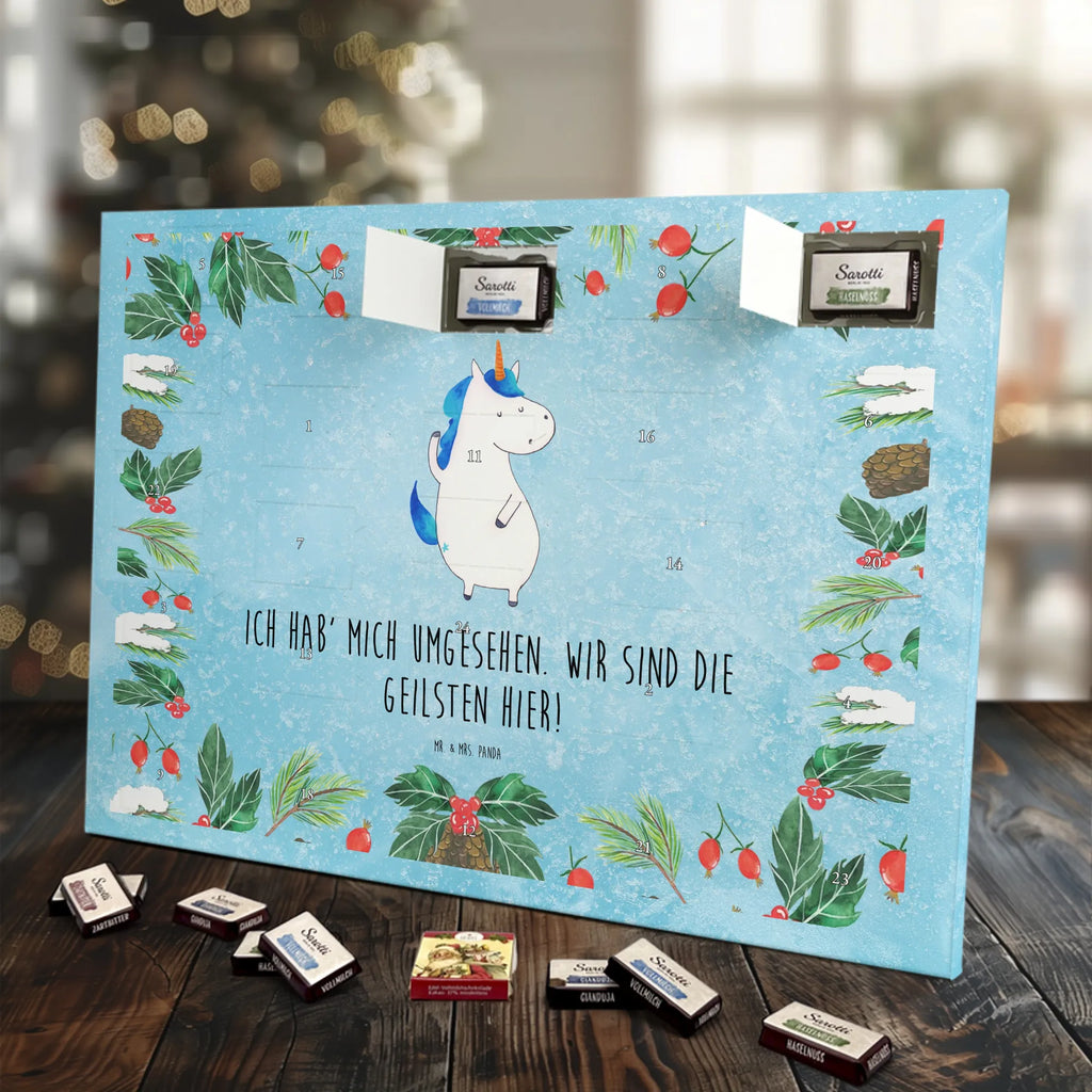 Chocolate advent calendar unicorn Man man, best friend, pretty, best, girlfriend present, girlfriend gift