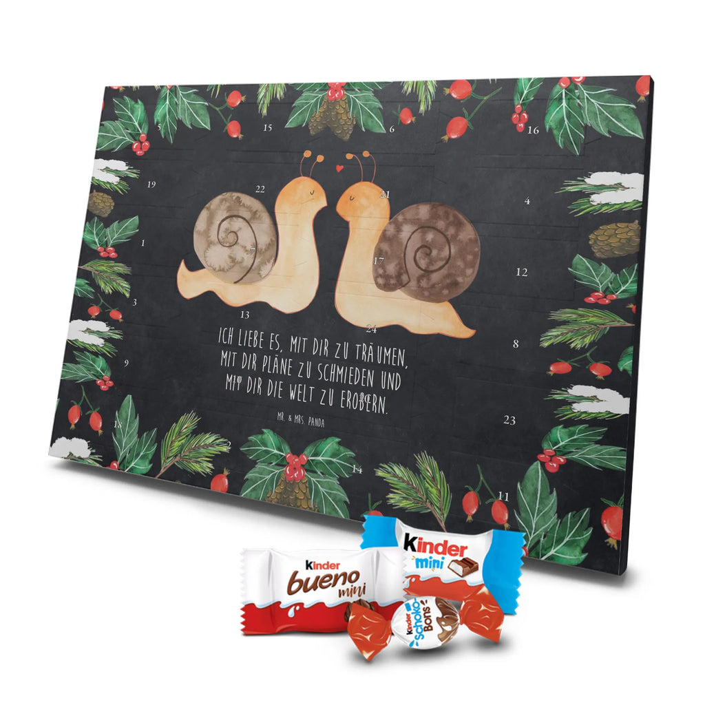 Chocolate advent calendar Snails in love Loving, Marriage, Proposal of marriage, anniversary gift, Together, Love gift, gift for her, gift for him, Two