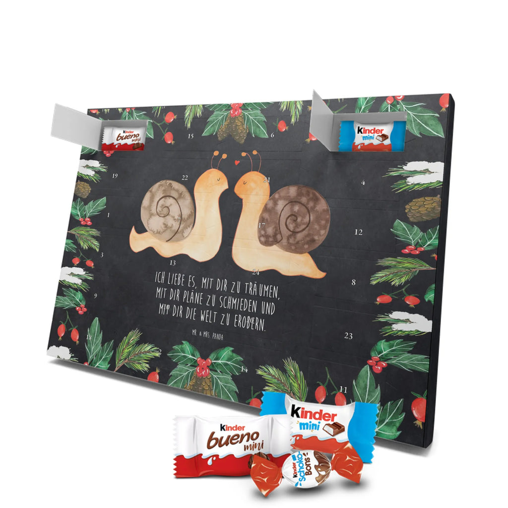 Chocolate advent calendar Snails in love Loving, Marriage, Proposal of marriage, anniversary gift, Together, Love gift, gift for her, gift for him, Two