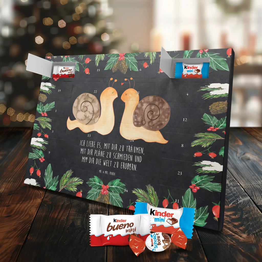 Chocolate advent calendar Snails in love Loving, Marriage, Proposal of marriage, anniversary gift, Together, Love gift, gift for her, gift for him, Two