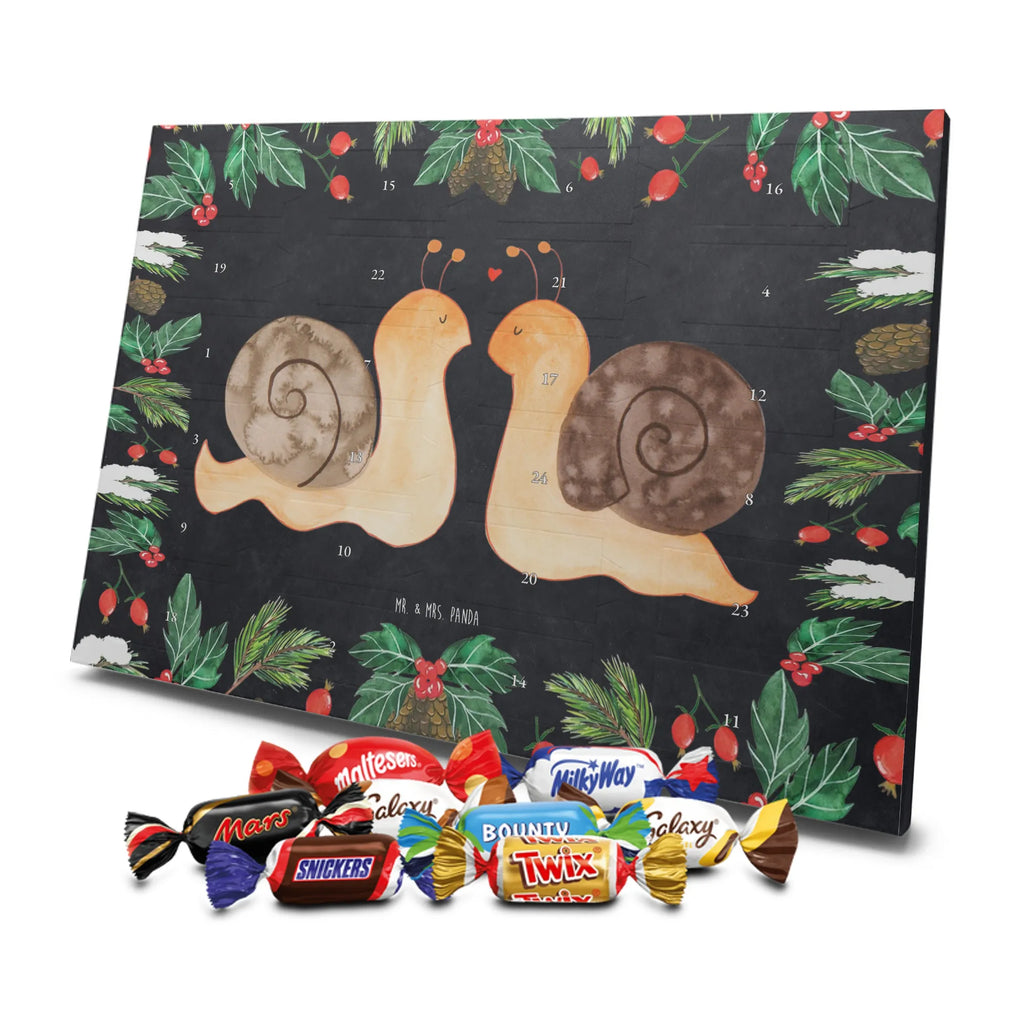 Chocolate advent calendar Snails in love Loving, Marriage, Proposal of marriage, anniversary gift, Together, Love gift, gift for her, gift for him, Two
