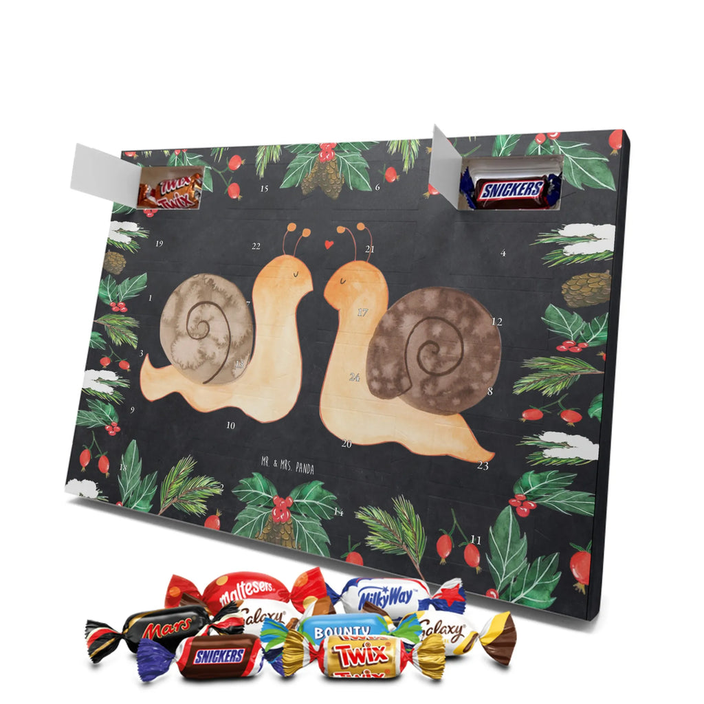 Chocolate advent calendar Snails in love Loving, Marriage, Proposal of marriage, anniversary gift, Together, Love gift, gift for her, gift for him, Two