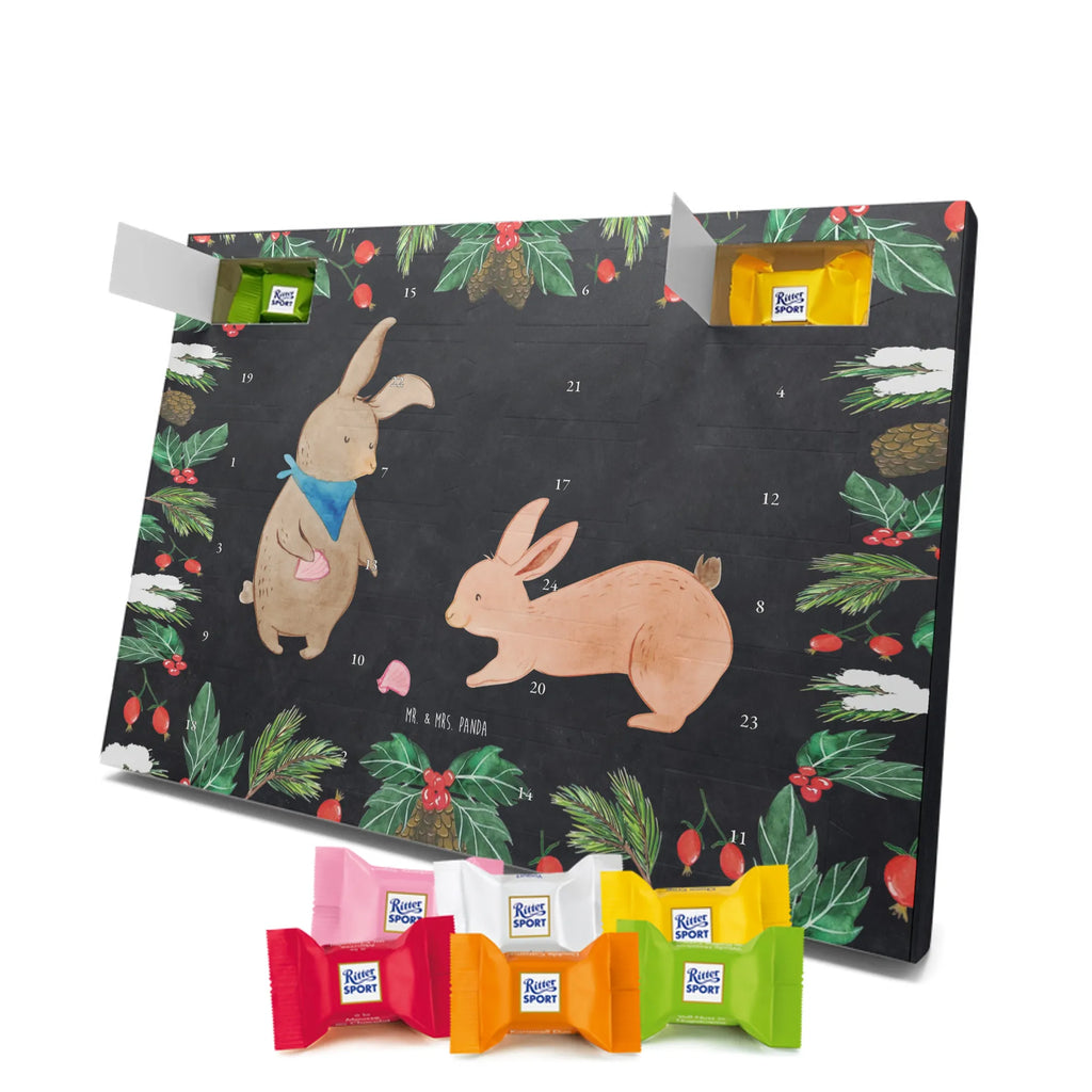 Chocolate advent calendar Bunnies with seashell Father's Day, Mother's Day, rabbits, girlfriends, collecting shells, girlfriend, shells, best friend