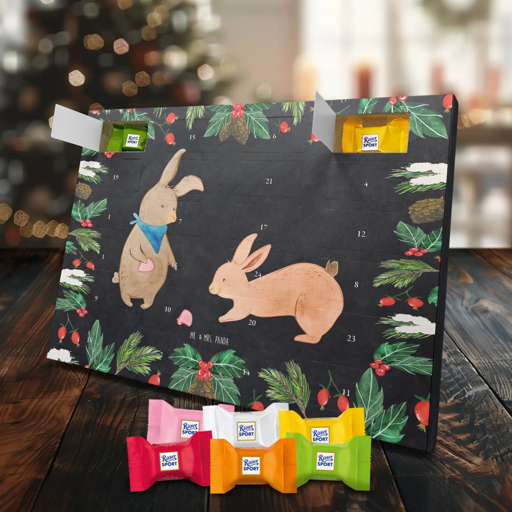 Chocolate advent calendar Bunnies with seashell Father's Day, Mother's Day, rabbits, girlfriends, collecting shells, girlfriend, shells, best friend