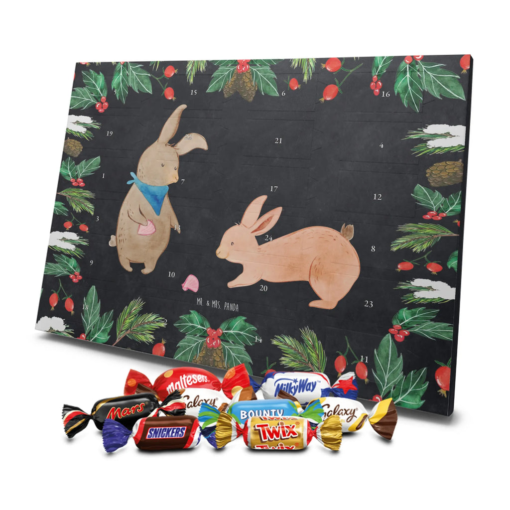 Chocolate advent calendar Bunnies with seashell Father's Day, Mother's Day, rabbits, girlfriends, collecting shells, girlfriend, shells, best friend