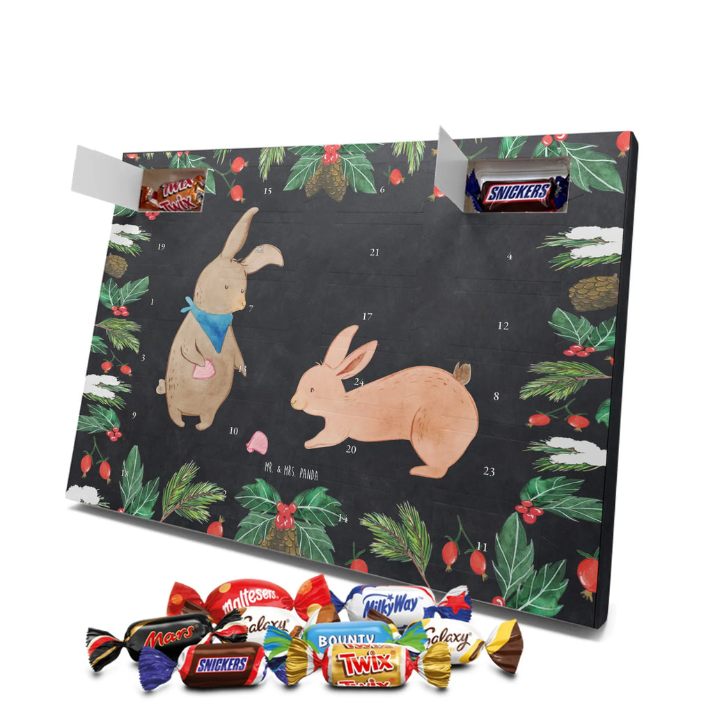 Chocolate advent calendar Bunnies with seashell Father's Day, Mother's Day, rabbits, girlfriends, collecting shells, girlfriend, shells, best friend