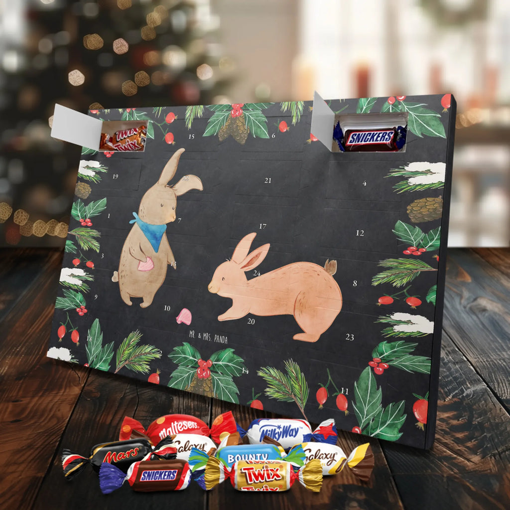 Chocolate advent calendar Bunnies with seashell Father's Day, Mother's Day, rabbits, girlfriends, collecting shells, girlfriend, shells, best friend