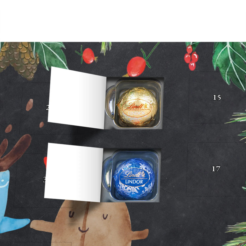 Chocolate advent calendar Coffee Bean gift ideas, gifts, small animals, good mood, cute, funny sayings, cute animal motives, hand drawn, special gifts, card, animal lover, pleasure, coffee bean, satisfaction