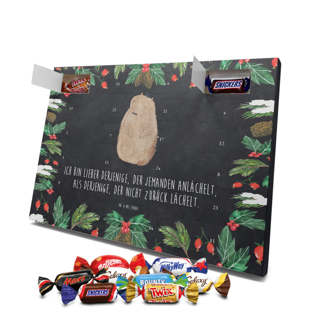 Chocolate advent calendar Groundhog gift ideas, gifts, small animals, good mood, cute, funny sayings, cute animal motives, hand drawn, special gifts, card, animal lover, Groundhog, friendliness, cheerfulness, etiquette, decency, respect