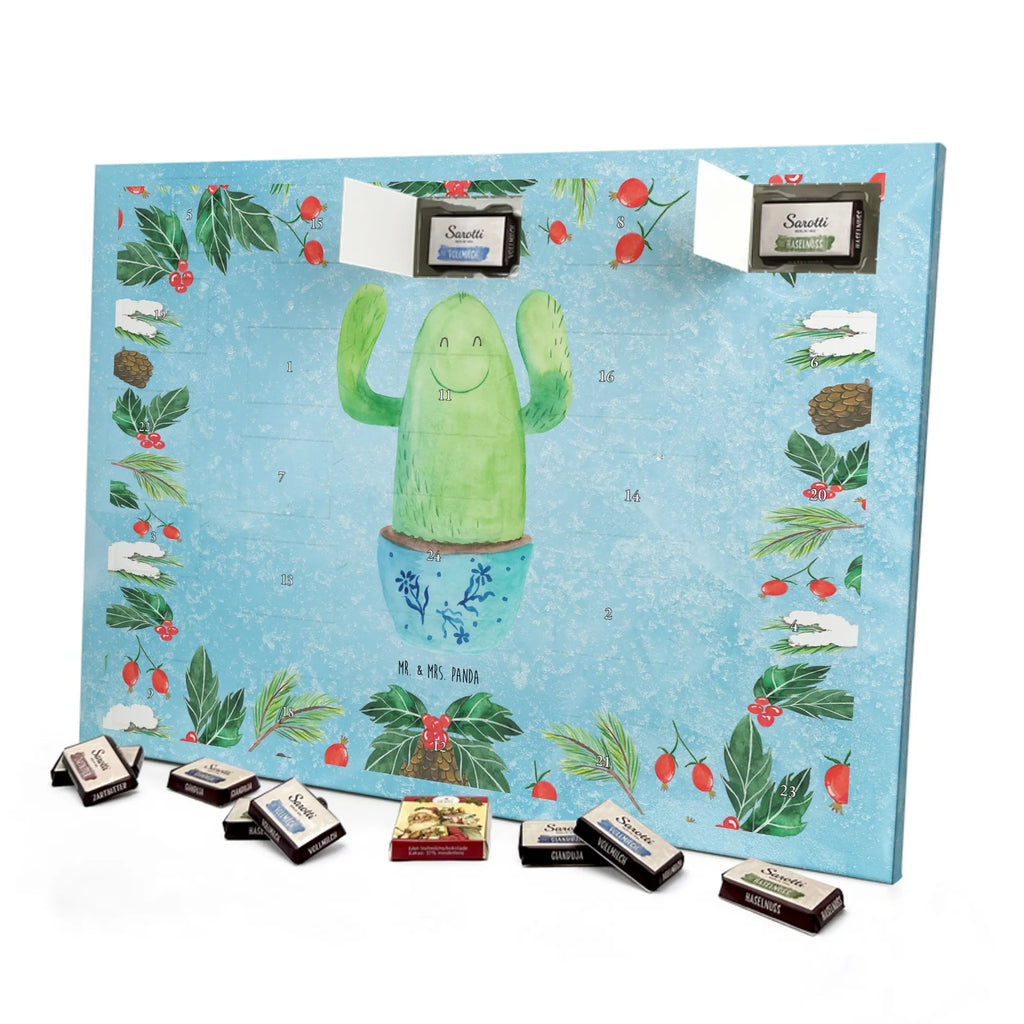 Chocolate advent calendar cactus happy cactus, cactuses, plants, small green cactus, cactus plant, cacti, child protection, colleague, friend, office life, new start, saying, education, mother