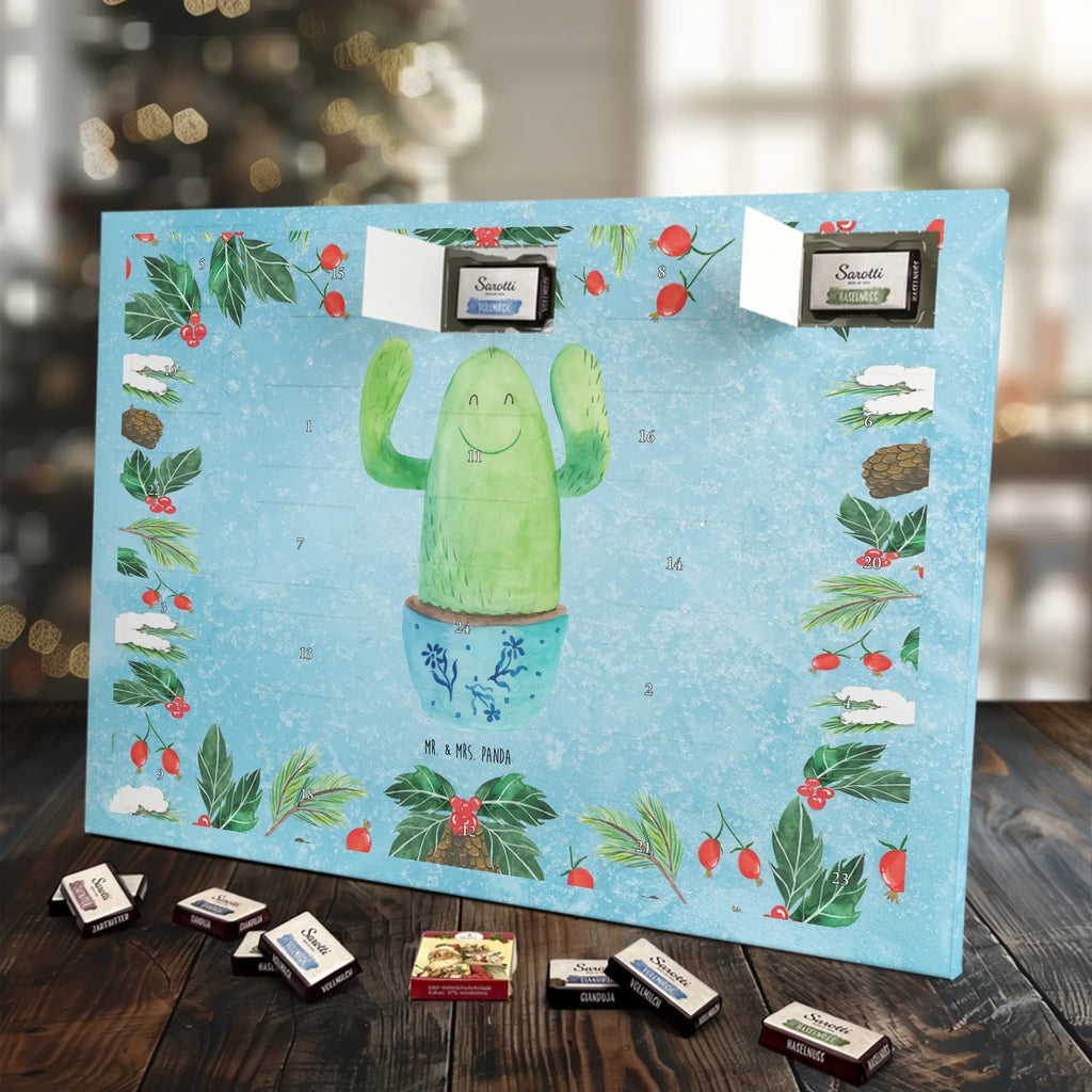 Chocolate advent calendar cactus happy cactus, cactuses, plants, small green cactus, cactus plant, cacti, child protection, colleague, friend, office life, new start, saying, education, mother