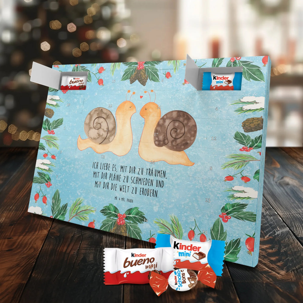 Chocolate advent calendar Snails in love Loving, Marriage, Proposal of marriage, anniversary gift, Together, Love gift, gift for her, gift for him, Two
