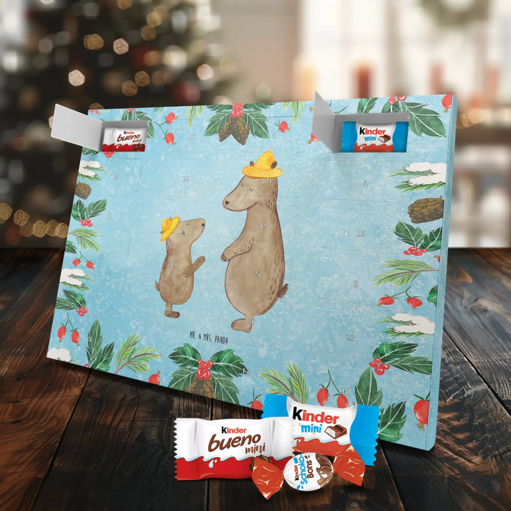 Chocolate advent calendar Bears with hats Father's Day, Mother's Day, favourite person, child, father-son, son, father, role model, children, father's day, sons