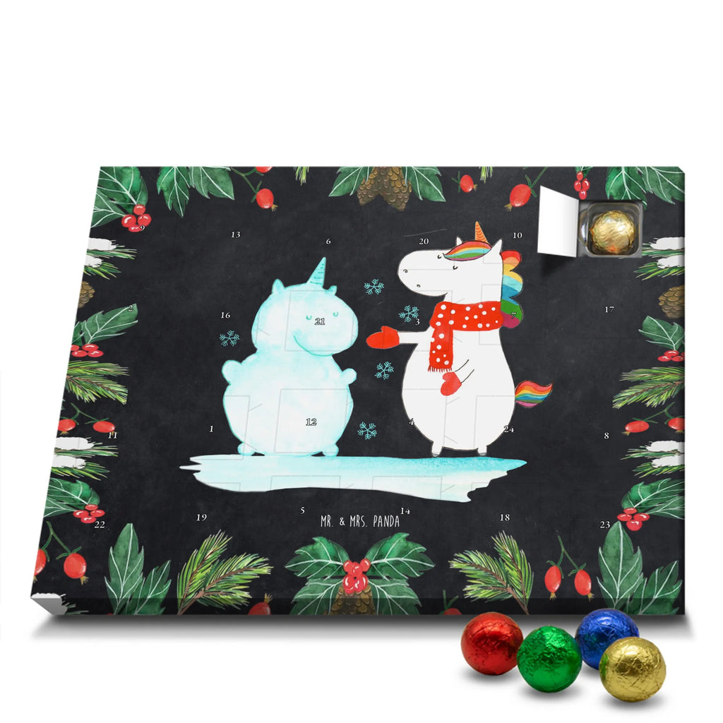 Chocolate advent calendar unicorn snowman Gloves, present, Cap, winter gift, Cake, Snowman, Cold, Snow, Christmas Motif