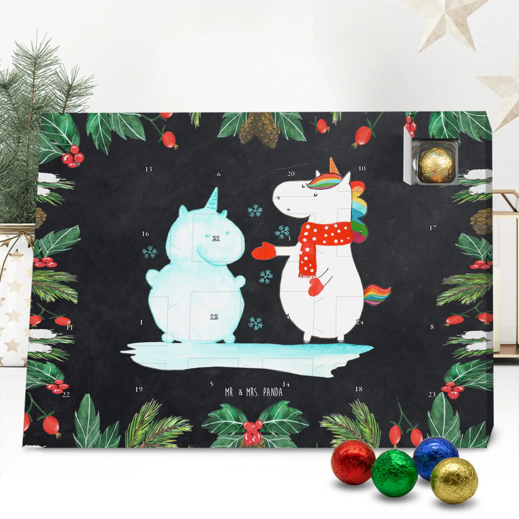 Chocolate advent calendar unicorn snowman Gloves, present, Cap, winter gift, Cake, Snowman, Cold, Snow, Christmas Motif