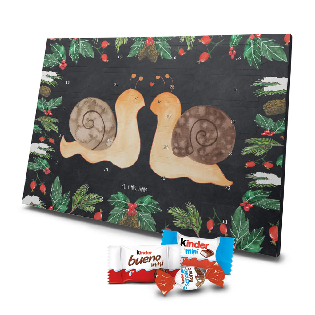Chocolate advent calendar Snails in love Loving, Marriage, Proposal of marriage, anniversary gift, Together, Love gift, gift for her, gift for him, Two