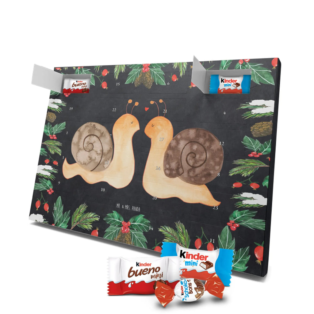 Chocolate advent calendar Snails in love Loving, Marriage, Proposal of marriage, anniversary gift, Together, Love gift, gift for her, gift for him, Two