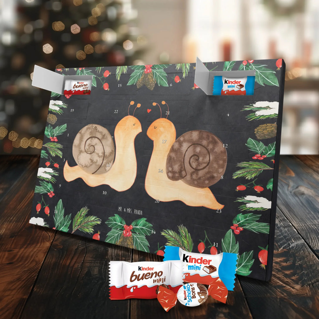 Chocolate advent calendar Snails in love Loving, Marriage, Proposal of marriage, anniversary gift, Together, Love gift, gift for her, gift for him, Two
