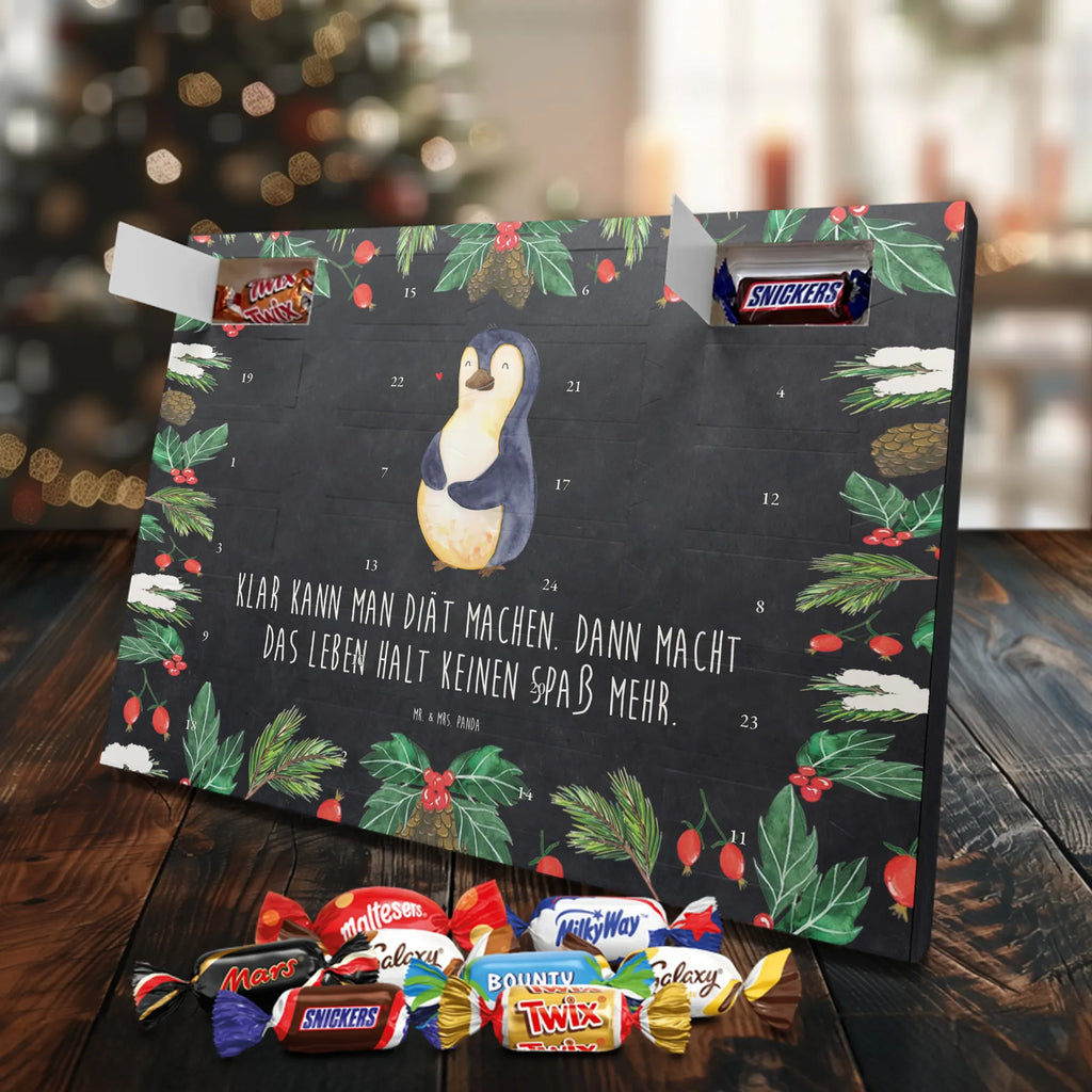 Chocolate advent calendar Penguin diet North Pole, Penguins, losing weight, self-respect, diet, body love, penguins, self-love, weight