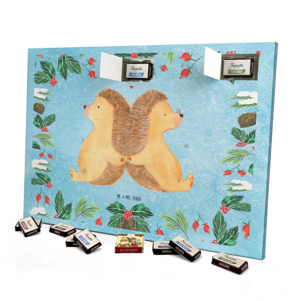 Chocolate advent calendar Hedgehogs holding hands Loving, Marriage, Proposal of marriage, anniversary gift, Together, Love gift, gift for her, gift for him, Two, togetherness, wedding, love message, love gift, proof of love, anniversary, favourite person, great love, gift for two, hedgehog love