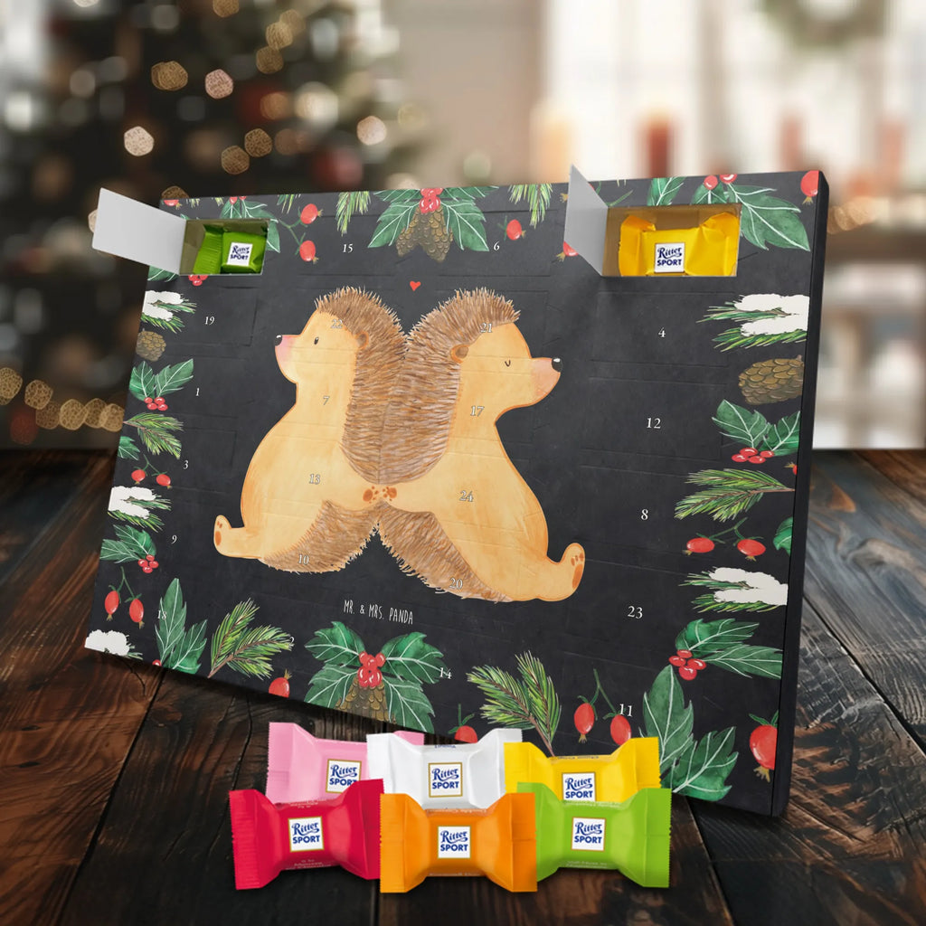 Chocolate advent calendar Hedgehogs holding hands Loving, Marriage, Proposal of marriage, anniversary gift, Together, Love gift, gift for her, gift for him, Two, togetherness, wedding, love message, love gift, proof of love, anniversary, favourite person, great love, gift for two, hedgehog love