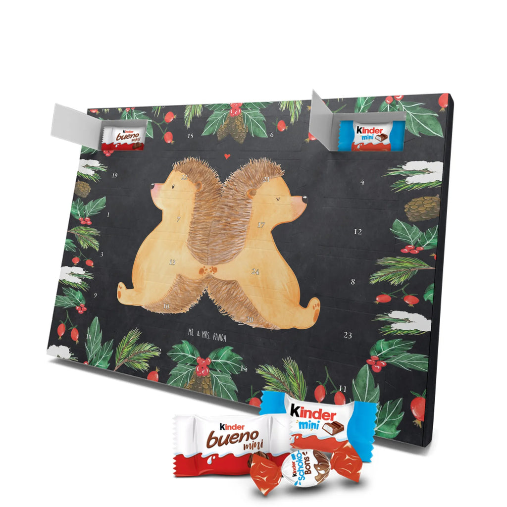 Chocolate advent calendar Hedgehogs holding hands Loving, Marriage, Proposal of marriage, anniversary gift, Together, Love gift, gift for her, gift for him, Two, togetherness, wedding, love message, love gift, proof of love, anniversary, favourite person, great love, gift for two, hedgehog love