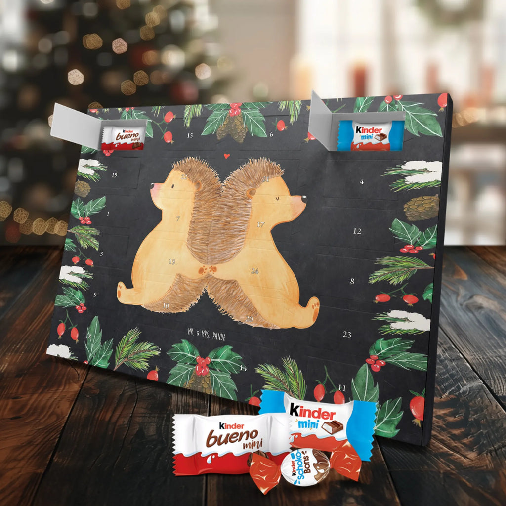 Chocolate advent calendar Hedgehogs holding hands Loving, Marriage, Proposal of marriage, anniversary gift, Together, Love gift, gift for her, gift for him, Two, togetherness, wedding, love message, love gift, proof of love, anniversary, favourite person, great love, gift for two, hedgehog love