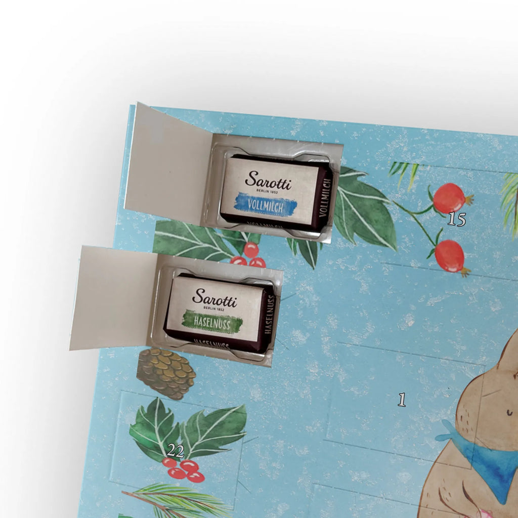 Chocolate advent calendar Bunnies with seashell Father's Day, Mother's Day, rabbits, girlfriends, collecting shells, girlfriend, shells, best friend