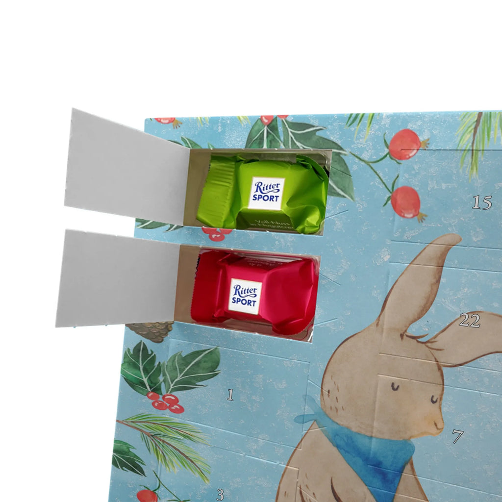 Chocolate advent calendar Bunnies with seashell Father's Day, Mother's Day, rabbits, girlfriends, collecting shells, girlfriend, shells, best friend