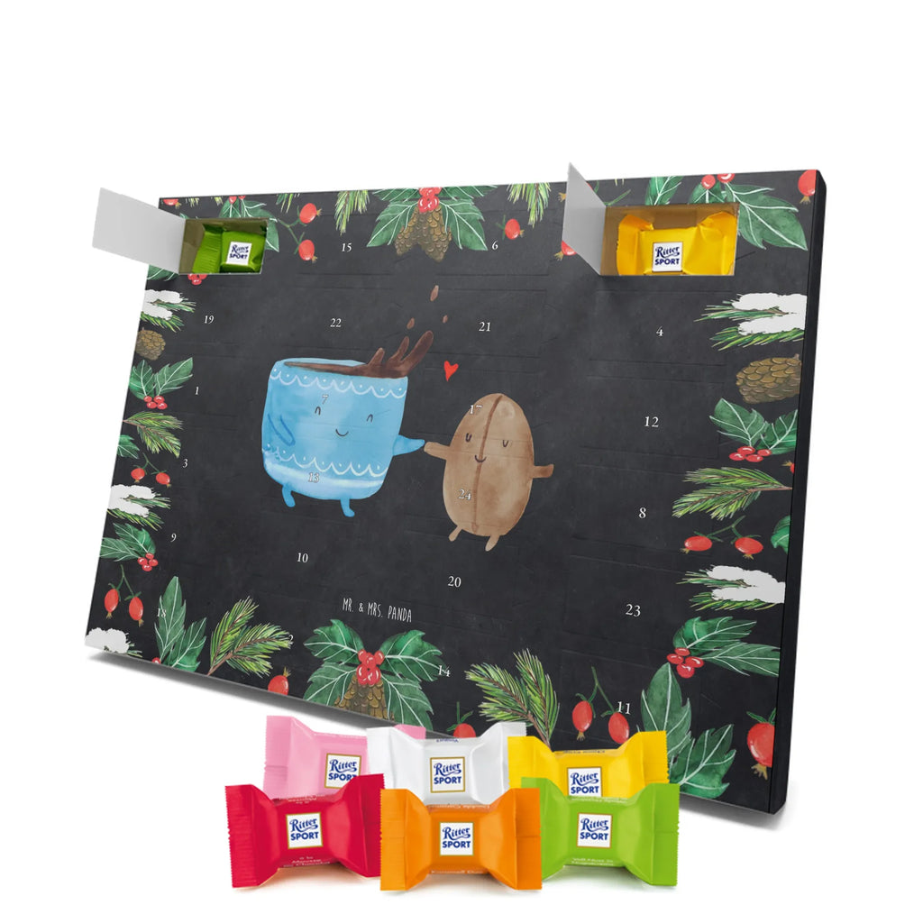 Chocolate advent calendar Coffee Bean gift ideas, gifts, small animals, good mood, cute, funny sayings, cute animal motives, hand drawn, special gifts, card, animal lover, pleasure, coffee bean, satisfaction