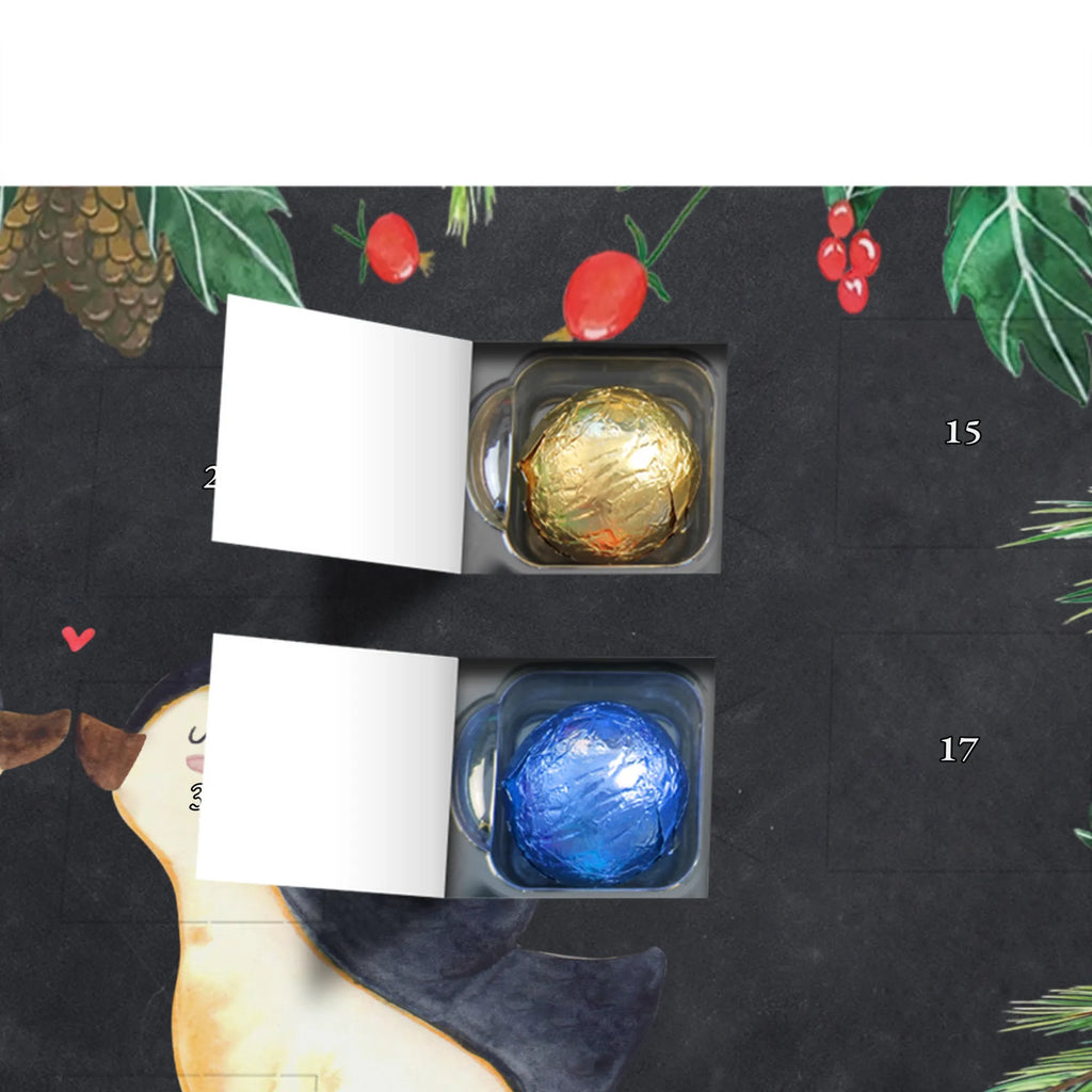 Chocolate advent calendar Penguins in love Loving, Marriage, Proposal of marriage, anniversary gift, Together, Love gift, gift for her, gift for him, Two, proof of love, penguins, fiancé, pair, gift girlfriend, wedding, wedding anniversary, anniversary, gift idea, couple. love couple, guest gift, pair of penguins, fiancée, gift friend, penguin love, love saying, gift anniversary