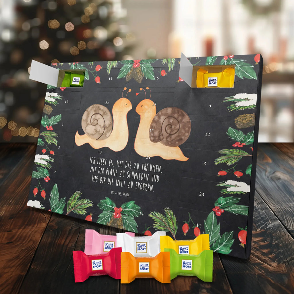 Chocolate advent calendar Snails in love Loving, Marriage, Proposal of marriage, anniversary gift, Together, Love gift, gift for her, gift for him, Two