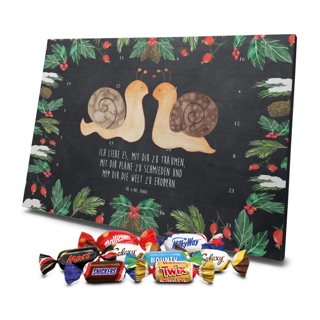 Chocolate advent calendar Snails in love Loving, Marriage, Proposal of marriage, anniversary gift, Together, Love gift, gift for her, gift for him, Two