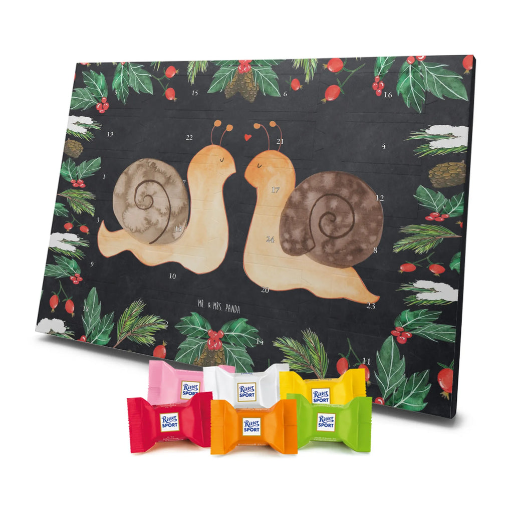 Chocolate advent calendar Snails in love Loving, Marriage, Proposal of marriage, anniversary gift, Together, Love gift, gift for her, gift for him, Two