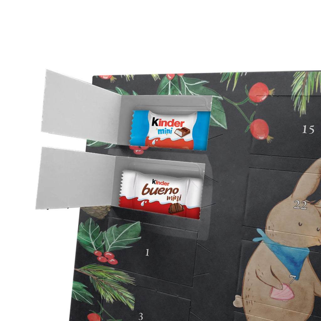 Chocolate advent calendar Bunnies with seashell Father's Day, Mother's Day, rabbits, girlfriends, collecting shells, girlfriend, shells, best friend