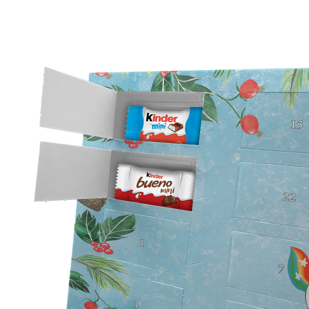 Chocolate advent calendar unicorn Singer confetti, unicorn saying, Singer gift, Singer present, Birthday, celebration