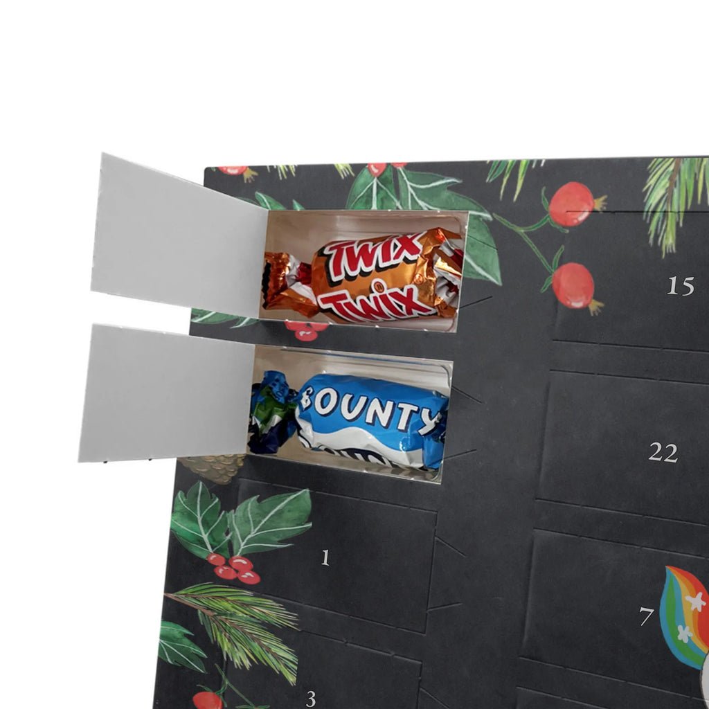 Chocolate advent calendar unicorn Singer confetti, unicorn saying, Singer gift, Singer present, Birthday, celebration