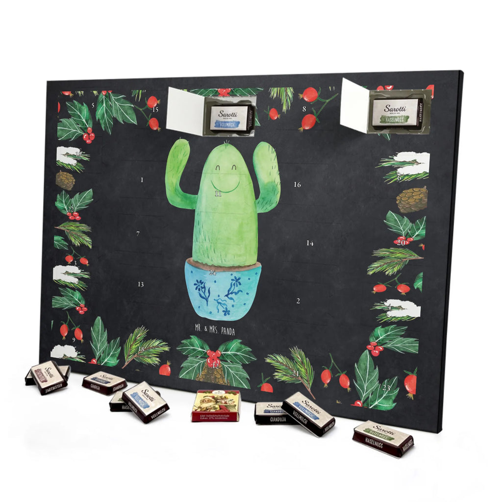 Chocolate advent calendar cactus happy cactus, cactuses, plants, small green cactus, cactus plant, cacti, child protection, colleague, friend, office life, new start, saying, education, mother