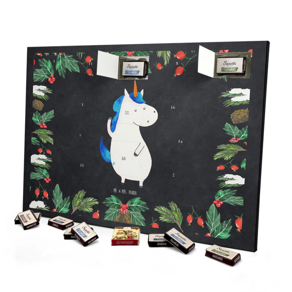 Chocolate advent calendar unicorn Man man, best friend, pretty, best, girlfriend present, girlfriend gift